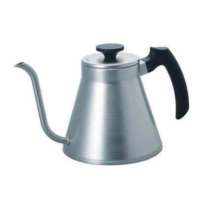 Upgrade your brewing experience with the sleek Hario Fit Steel Kettle 1.2L - ideal for precise pour-over coffee making. Shop now!