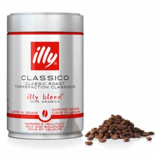 Indulge in the rich aroma of illy Classic Espresso 250 g, the perfect blend for your coffee cravings. Buy now for a premium coffee experience!