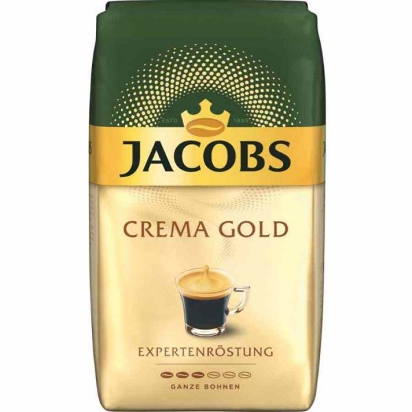 Indulge in luxury with Jacobs Crema Gold 1 kg coffee beans, offering premium quality and rich flavor for coffee lovers worldwide.