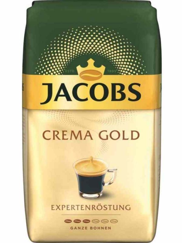 Indulge in luxury with Jacobs Crema Gold 1 kg coffee beans, offering premium quality and rich flavor for coffee lovers worldwide.