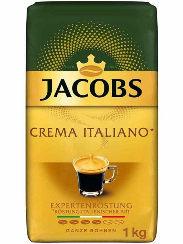 Indulge in the rich aroma of Jacobs Experten Italian Cream 1 kg Coffee Beans - the perfect blend for coffee enthusiasts. Buy online now!