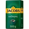 Experience the enticing aroma of Jacobs Kronung 500g roasted ground coffee, a premium blend for coffee connoisseurs. Order now!