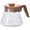 Experience the charm of Hario Coffee Jug 600ml Wood, a sleek and stylish addition to your coffee ritual. Elevate your brew game!
