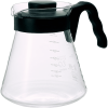 Stay stylish with the Hario Black Coffee Jug 1000ml, perfect for serving your favorite brew in sleek elegance.