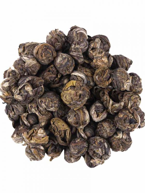 Organic Jasmin Dragon Pearls White Tea - Premium Quality Loose Leaf Tea for a Luxurious Tea Experience