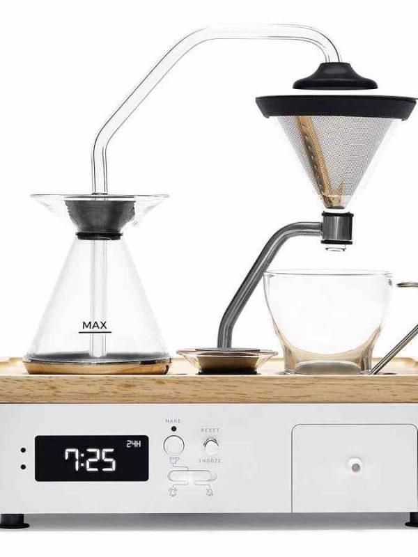 Barisieur Coffee and Cha Coffee Alarm Clock - Wake up to a delightful brew with this luxury coffee alarm clock by Joy Resolve.