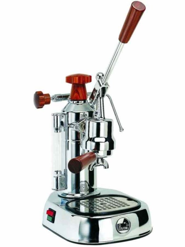 La Pavoni Europiccola Lusso ELH espresso machine - Stylish, Italian-made espresso maker for rich, aromatic coffee at home.