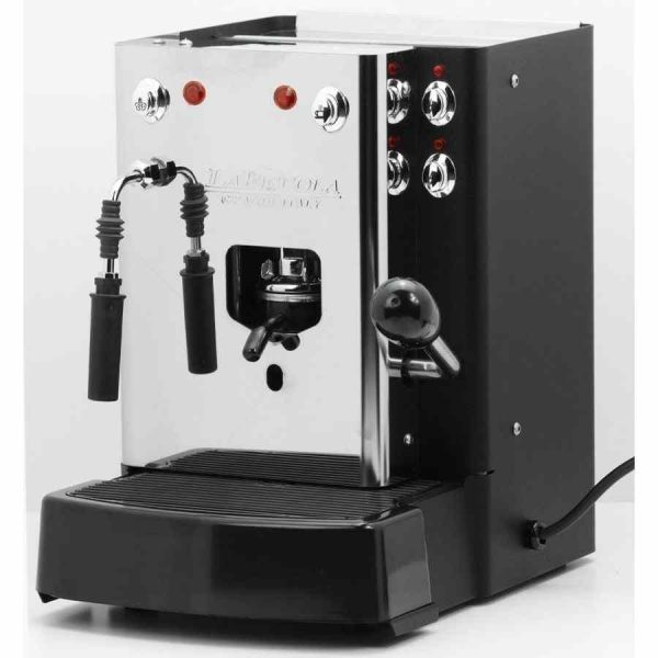 La Piccola Sara Vapore Stainless Steel E.S.E. Capsule Coffee Machine - Premium Italian Quality Brewer for Espresso Lovers