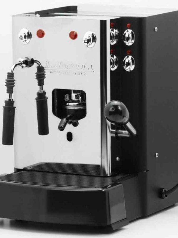 La Piccola Sara Vapore Stainless Steel E.S.E. Capsule Coffee Machine - Premium Italian Quality Brewer for Espresso Lovers