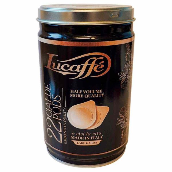 Indulge in luxury with Lucaffé 100% Arabica Mr Exclusive ESE espresso capsules, crafted for premium coffee connoisseurs. Buy now!
