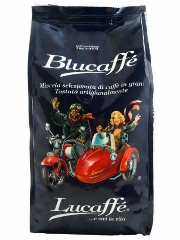 Indulge in the rich flavors of Lucaffé Blucaffé - a premium coffee blend for the discerning connoisseur. Order now for a delightful brew!