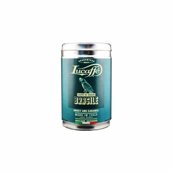 Lucaffé Brasile 250g Coffee Beans - Rich and aromatic Brazilian coffee beans for a flavorful brew, perfect for coffee enthusiasts.