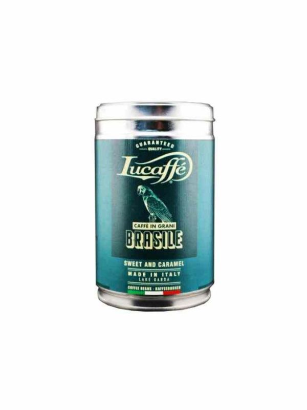 Lucaffé Brasile 250g Coffee Beans - Rich and aromatic Brazilian coffee beans for a flavorful brew, perfect for coffee enthusiasts.