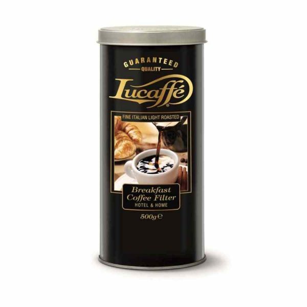 Premium Lucaffé Filtered Coffee 500g - Ground coffee for a rich and aromatic brew experience, perfect for coffee lovers.