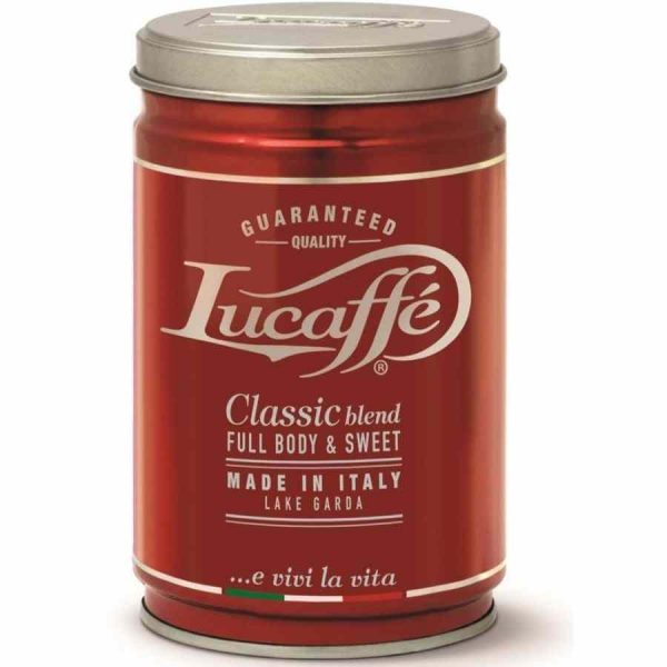 Indulge in the rich aroma of Classic Lucaffé - the perfect blend for coffee aficionados. Order online for a premium experience.