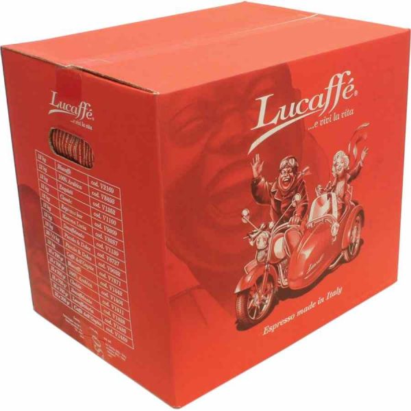 Indulge in the bold flavors of Classic Lucaffé - your perfect cup of premium coffee joy. Buy online now for a classic experience!