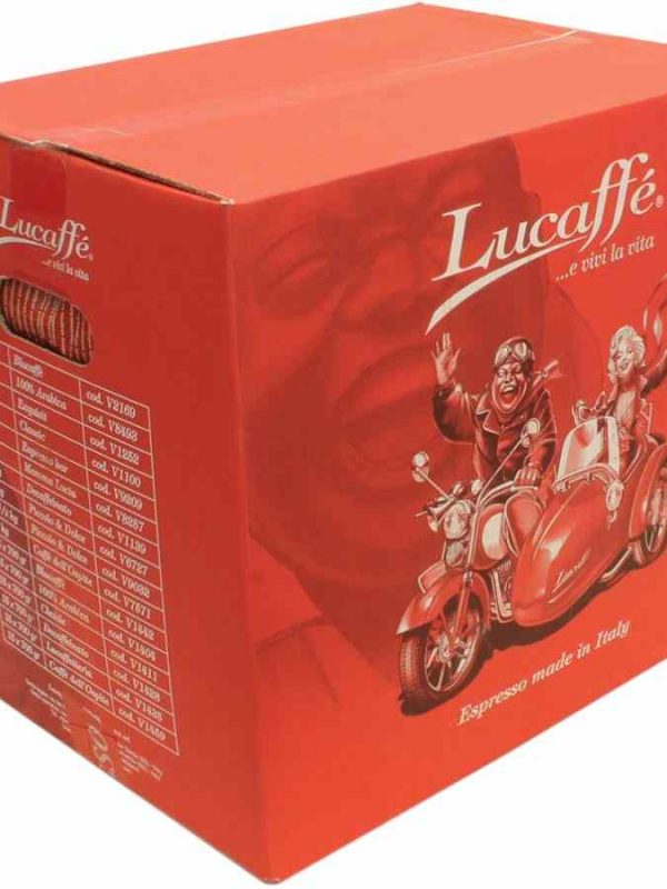Indulge in the bold flavors of Classic Lucaffé - your perfect cup of premium coffee joy. Buy online now for a classic experience!