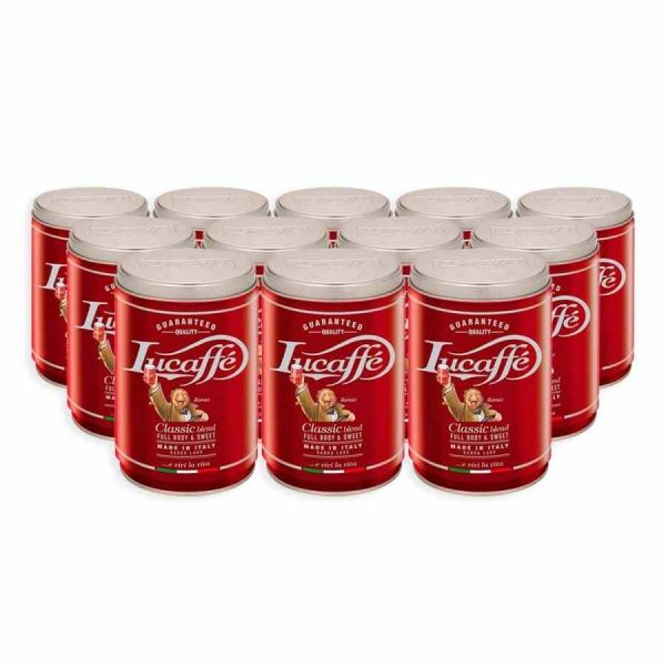 Indulge in the rich aroma of Classic Lucaffé - the perfect blend of quality and taste for your coffee moments. Order online now!
