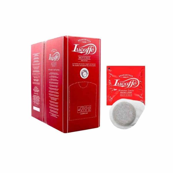 Indulge in the rich flavor of Lucaffé Mamma Lucia ESE espresso coffee capsules - pack of 150. Elevate your coffee experience with every brew!