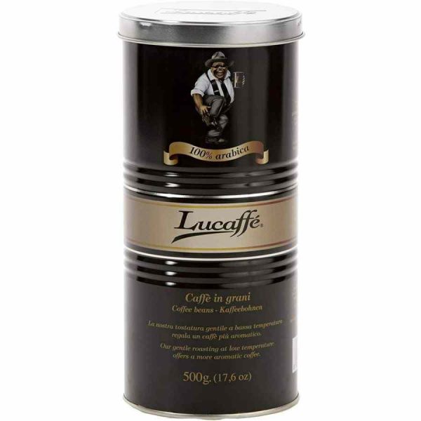 Indulge in the exquisite Lucaffé Mr Exclusive 100% Arabica blend, a premium coffee experience for true coffee aficionados.