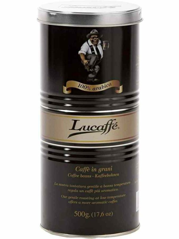 Indulge in the exquisite Lucaffé Mr Exclusive 100% Arabica blend, a premium coffee experience for true coffee aficionados.