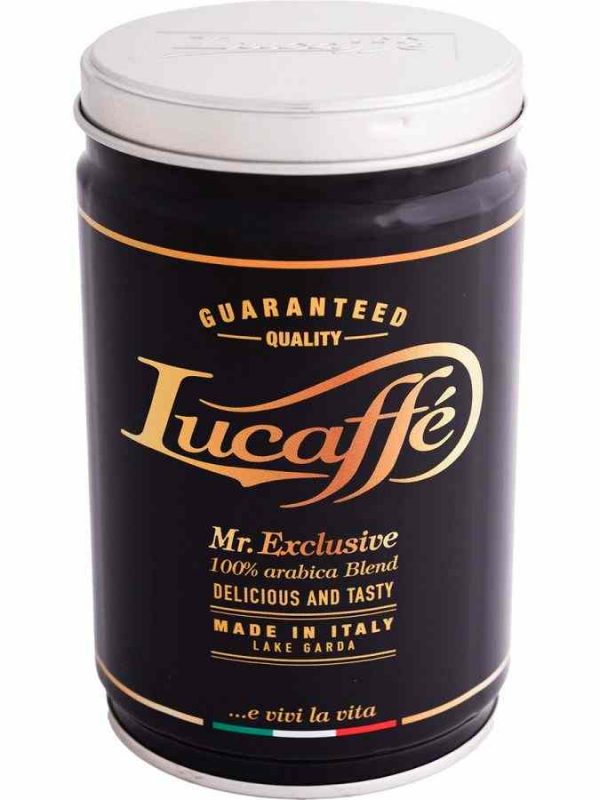 Premium Lucaffé Mr Exclusive 100% Arabica Coffee Blend for True Coffee Connoisseurs