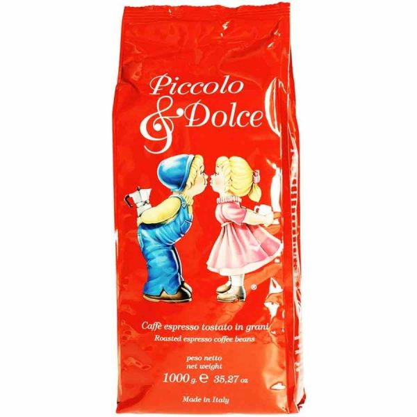 Premium Lucaffé Piccolo & Dolce 1 kg coffee beans, ideal for espresso lovers seeking rich flavor and aroma. Order now for a delightful experience!