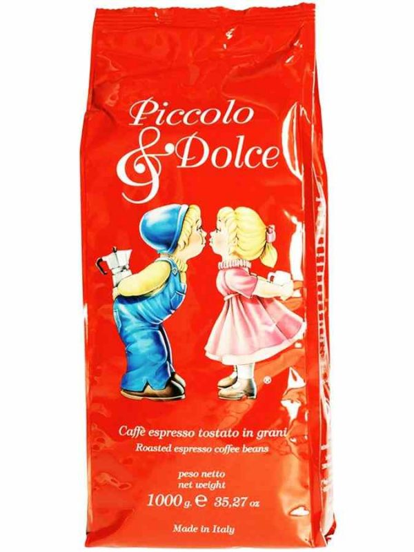 Premium Lucaffé Piccolo & Dolce 1 kg coffee beans, ideal for espresso lovers seeking rich flavor and aroma. Order now for a delightful experience!