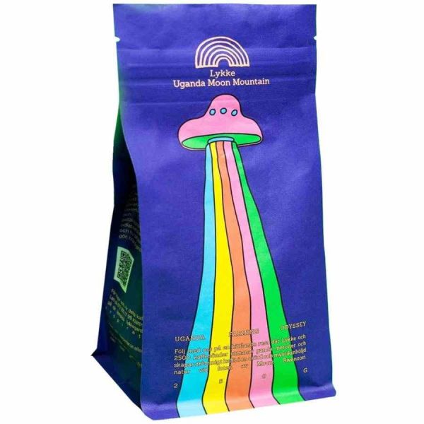 Experience pure bliss with Happiness UFO Uganda 250g coffee beans - a rich blend of pure happiness, direct from Uganda.