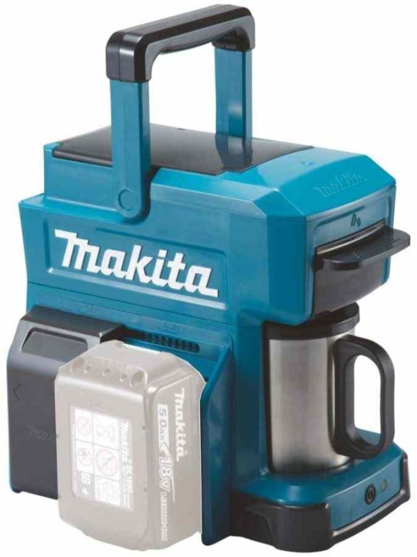 Enjoy your morning with Makita LXT/CXT DCM501Z Lithium-Ion Coffee Machine - the perfect blend of convenience and quality!