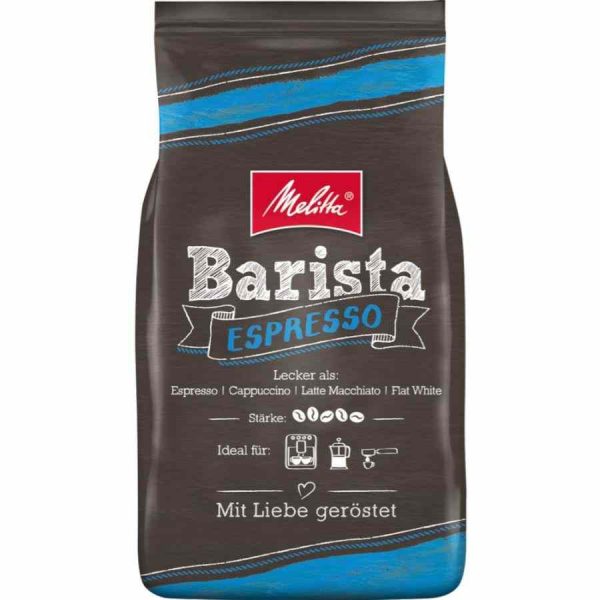 Indulge in rich and aromatic Melitta Barista Espresso Coffee 1 kg beans for a delightful coffee experience at home!