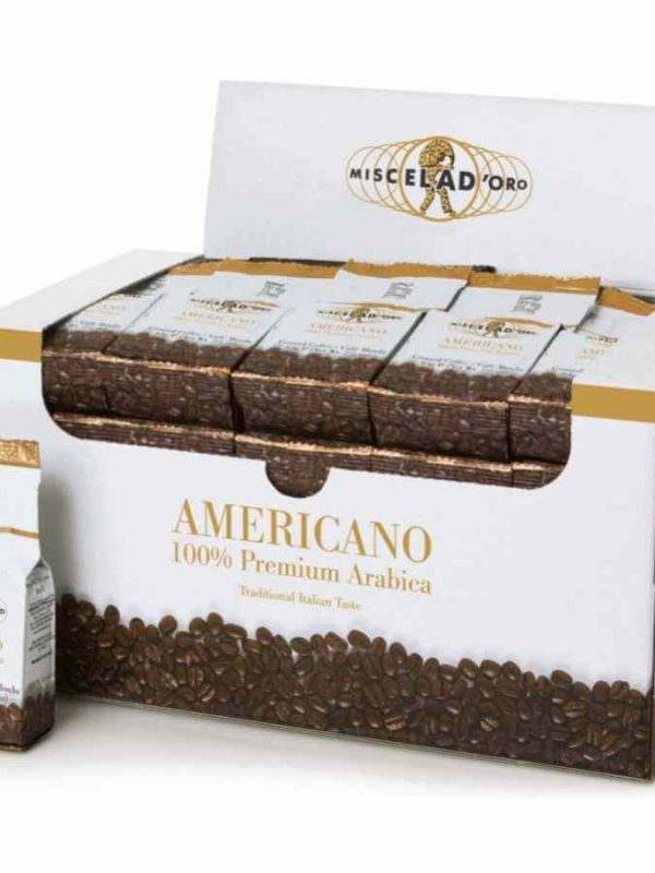 Indulge in the exquisite flavor of American Gold Blend 100% Arabica Filter Coffee, 50 x 64g units of pure coffee bliss. Order now!