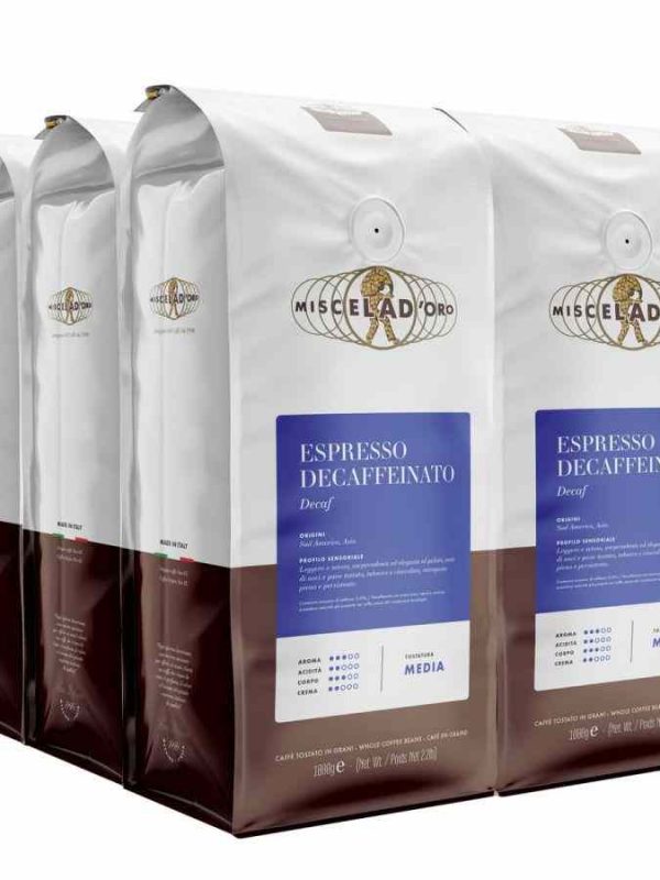 Miscela d'Oro Espresso Decaffeinato Café - Premium coffee substitute for coffee lovers seeking decaf option.