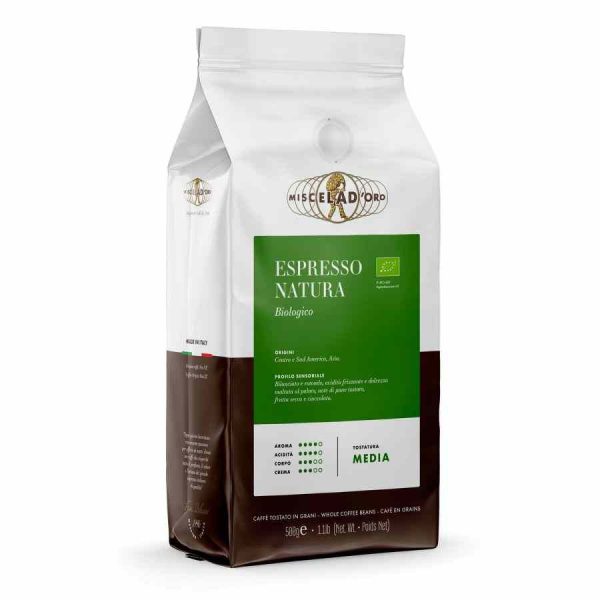 Indulge in the rich and authentic flavor of Miscela d'Oro Espresso Natura. Perfect for espresso lovers seeking premium quality. Buy online now!