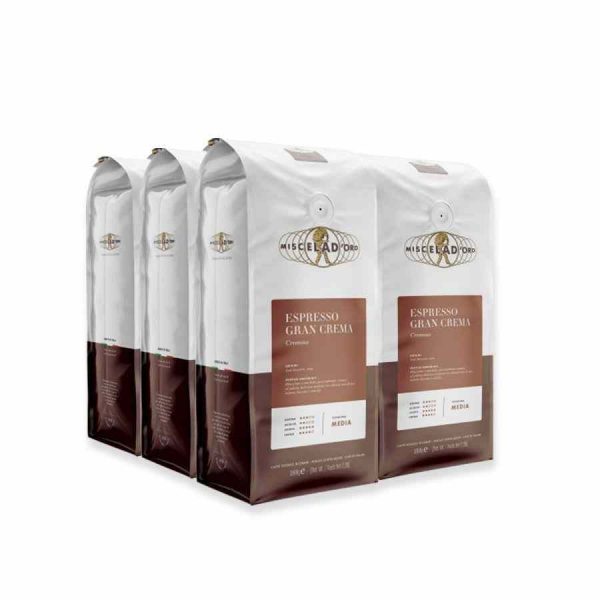 Indulge in the rich flavors of Miscela d'Oro Grande Creme, a premium coffee blend for a luxurious experience. Buy now online!