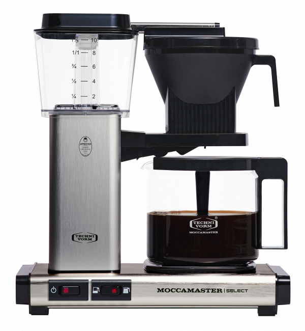 Experience luxury brewing with the Moccamaster KBG Select coffee maker - perfect for coffee lovers seeking premium quality!