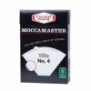 Premium Moccamaster No.4 Paper Filters, 100 Sheets - Superior quality filters for a perfect brew every time. Buy now!