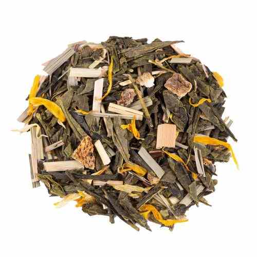 Refresh your senses with our premium Mojito blend of green tea, zesty citrus, and aromatic spearmint. Perfect for tea lovers seeking a revitalizing brew.