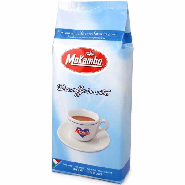 Enjoy the rich aroma and flavor of Mokambo Decaffeinato Decaffeinated Coffee - a premium decaf blend for coffee lovers worldwide.