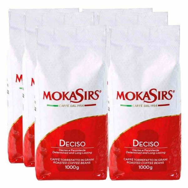 Indulge in the rich and bold flavor of MokaSirs Deciso - the perfect choice for coffee enthusiasts. Order yours online now!