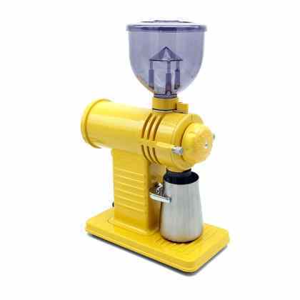 Premium Yellow Studio Barista Grinder for Perfectly Ground Coffee Beans