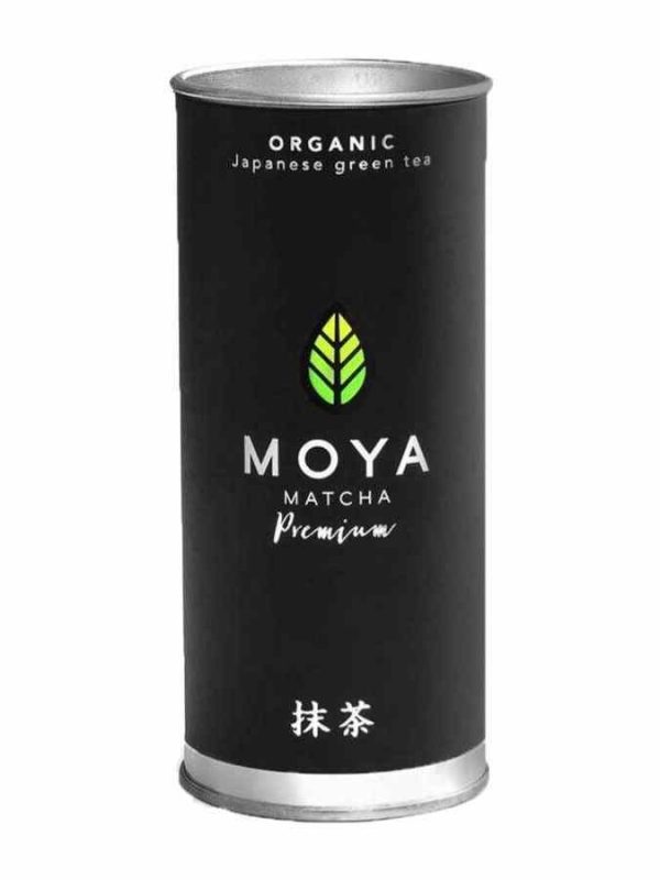 Experience the pure essence of Organic Premium Green Tea Moya Matcha 30 g - a luxurious blend for a refreshing and invigorating brew.