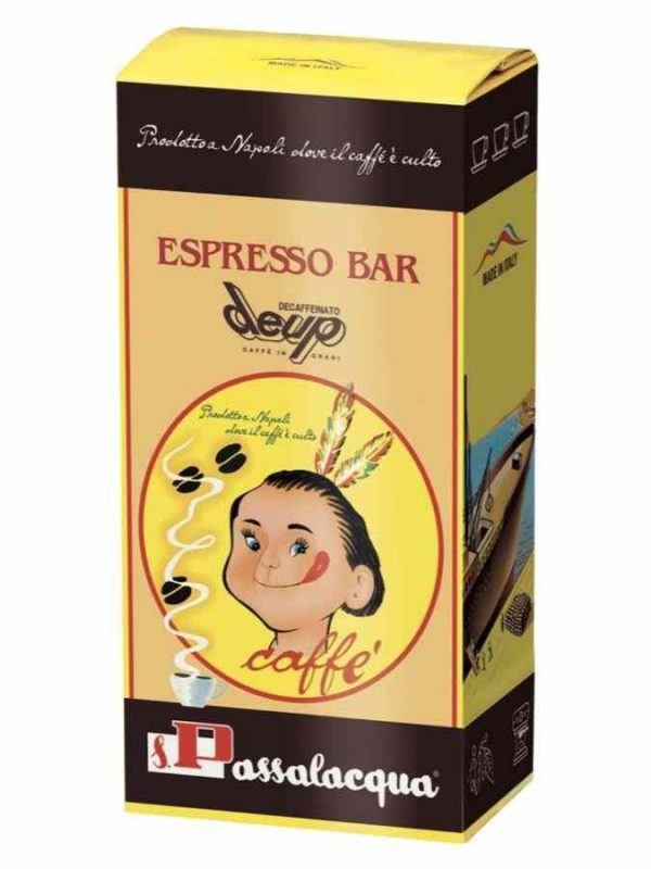 Indulge in Passalacqua DeUp Espresso Decaf - a premium blend for a rich and satisfying coffee experience. Buy now!