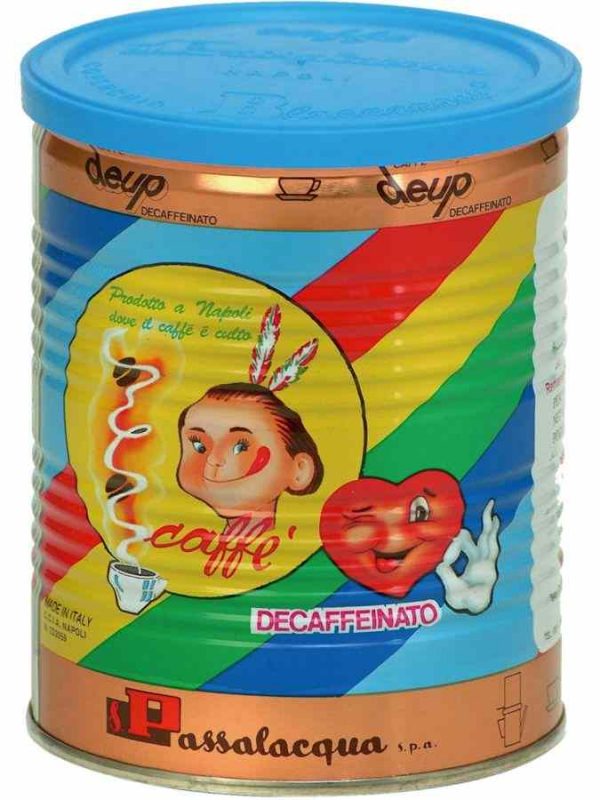 Passalacqua DeUp Espresso Decaffeinated: Premium, full-bodied decaf espresso blend for coffee lovers. Buy now for a rich and satisfying experience!