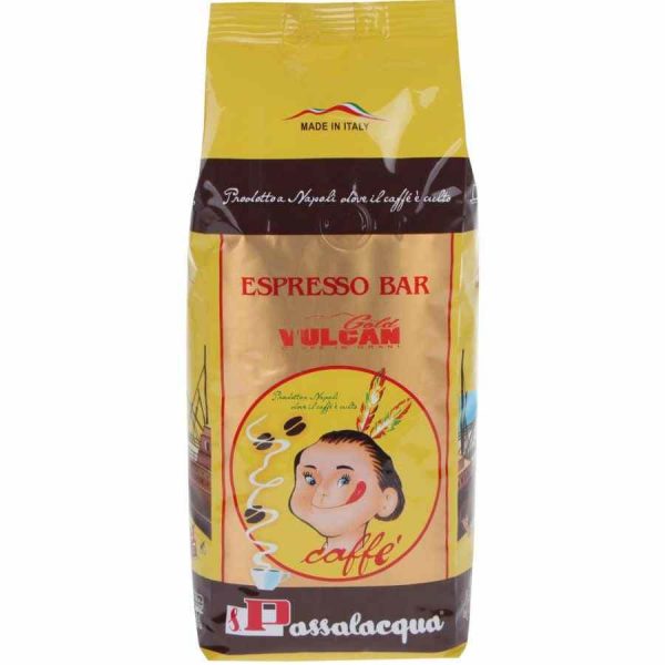 Passalacqua Gold Vulcan 500g premium coffee beans - Rich Italian blend for coffee enthusiasts - Buy online now!
