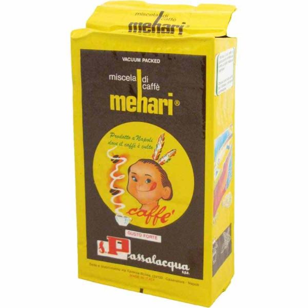 Indulge in the rich aroma of Passalacqua Mehari coffee blend - a premium delight for coffee enthusiasts worldwide.