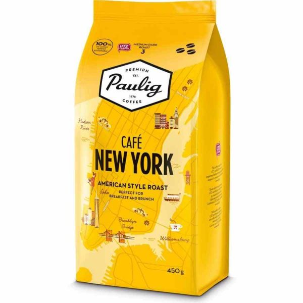 Experience the vibrant flavors of Paulig Café New York - the perfect blend for a taste of the city that never sleeps.