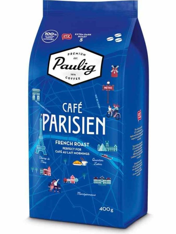 Indulge in the luxurious aroma of Paulig Café Parisien, a premium coffee blend for the ultimate coffee experience.