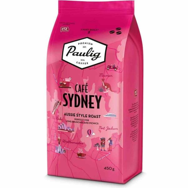 Experience the rich aroma and bold flavor of Paulig Cafe Sydney - a premium coffee blend perfect for starting your day right.