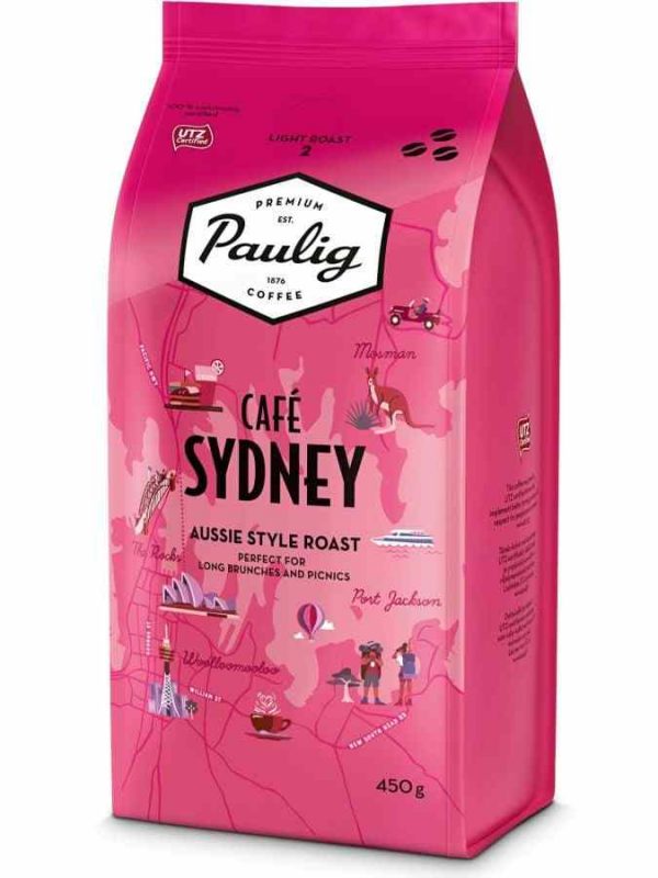 Experience the rich aroma and bold flavor of Paulig Cafe Sydney - a premium coffee blend perfect for starting your day right.